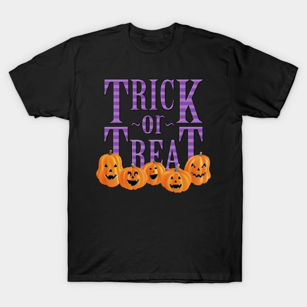 Trick or Treat T-Shirt by PollyChrome